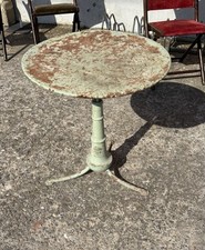 Ancienne authentique Table guéridon de  Bistrot Fer Toulouse 1930/1940