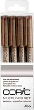 Too COPiC MULTI LINER Markers Fine Pigment Art Pen Braun JP