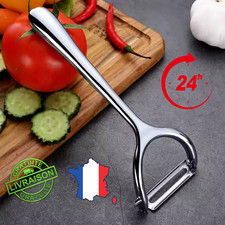 Éplucheur tranchant - Économe en Acier inoxydable pour légume 17 cm de long