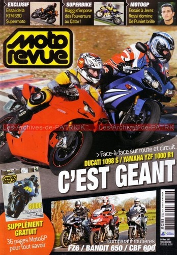 Moto revue 3750 suzuki gsf - revue,