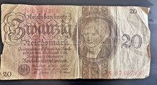 Rare billet de 20 marks