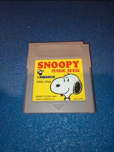 Snoopy magic show nintendo - snoopy,