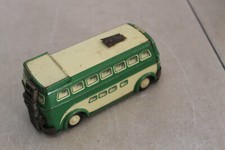 JOUET ANCIEN TOLE MECANIQUE JOUSTRA BUS AUTOBUS  BROADWAY a clef non testée