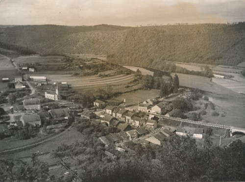 Monthermé 1935 panorama - monthermÉ,