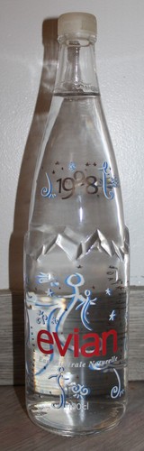 Bouteille collection evian - collection,
