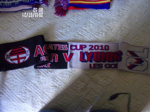 Echarpe olympique lyonnais - echarpe,