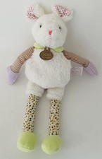 6061?31cm DOUDOU ET COMPAGNIE Peluche Souris Les Choupidoux Blanc Écu Vert