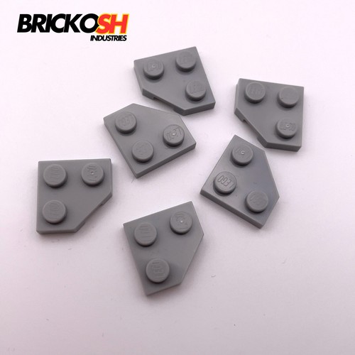 Lego 26601 wedge plate 2x2 - lego, x6