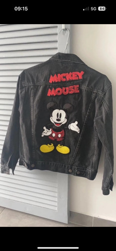 Veste jean lévis mickey - lévis,