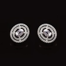 Boucles d'Oreilles Saphir