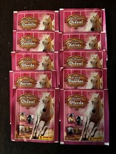 LOT PANINI 10 POCHETTES PACKETS SEALED UN AMOUR DE CHEVAL DISNEY NEW MINT