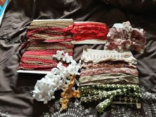 Gros Lot Galons Ameublement Passementerie Franges Pompon XX
