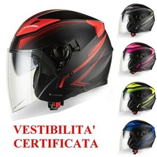 Casque jet moto scooter