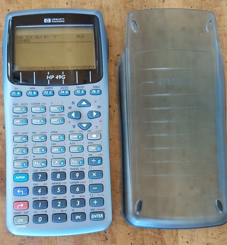 49g graphing calculator - hp,