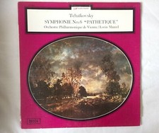 Disques 33 tours Tchaïkovsky - Symphonie n° 6 "Pathétique" - DECCA 1972