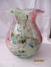 BIOT- VASE PATE DE VERRE SOUFFLE INCLUSIONS VERRIER  ARNOLD COGNET BIOT-21 cm