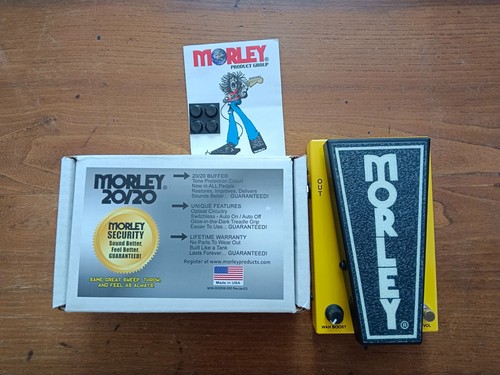 Pédale effet guitare morley - d'effet,