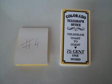 PLAYMOBIL vintage western gare