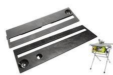 Insertion pour Ryobi RTS12 Table Scie Gorge Plaque 1.3cm Dado / Standard (10 "