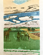 Lithographie maurice brianchon - maurice,