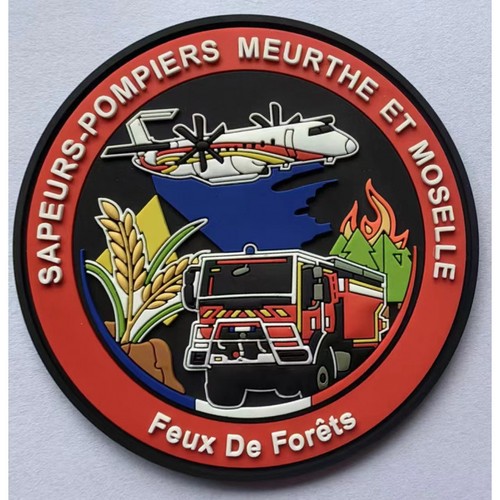Ecussons pompiers feux - ecussons,