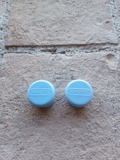 Bouchons de guidon blancs