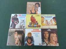 LOT DE 7 45T STONE ET CHARDEN
