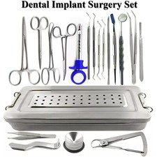 Kit d'implants de chirurgie buccale dentaire avec boîte d'instruments chirurg...