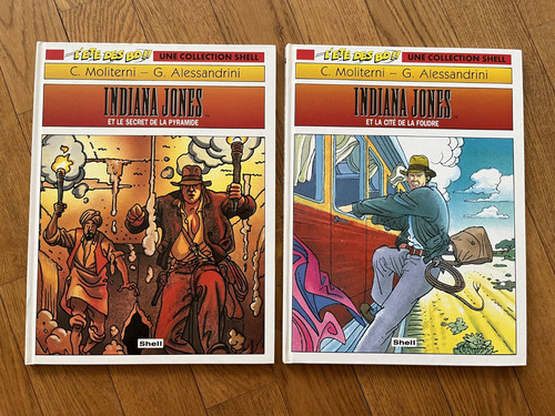 Indiana jones 2 tomes - jones,