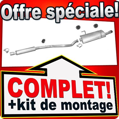 échappement pour peugeot 206 - Échappement,
