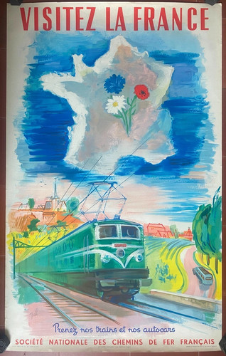 Affiche tourisme visitez - affiche,