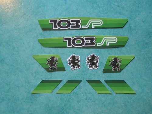 Lot autocollants peugeot - autocollants, 103