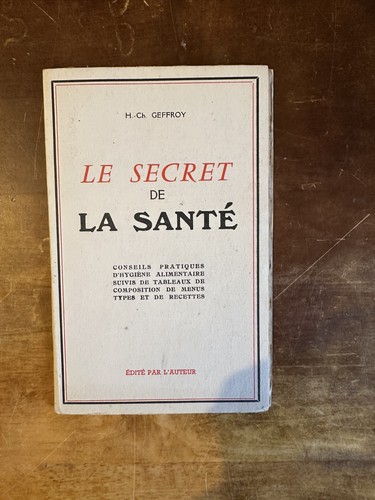 Geffroy secret de la - secret,