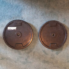 2 poids de 20 kg domyos