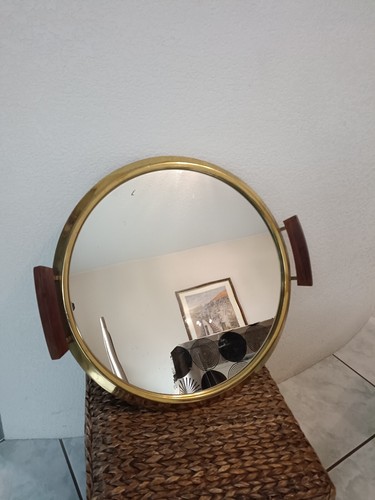 Grand plateau miroir - miroir, art