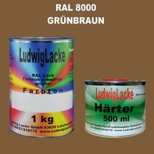 Ral 8000 1,5 KG Kit Mat Soie