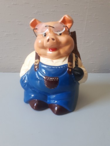 Tirelire ancienne cochon