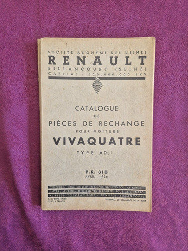 Renault vivaquatre adl - renault,