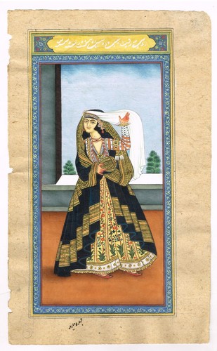 Persan qajar femme - qajar,