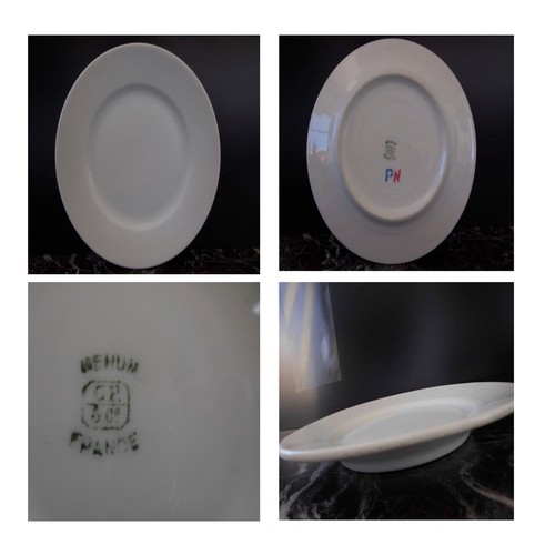 Assiette ronde plate