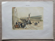 Lithographie originale 1845