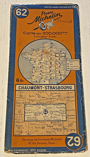 Carte michelin - carte, n°