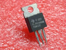 Lot x3: ci 78M12 C ~ 500mA 12V positive voltage 3-terminal regulator ~ TO-220