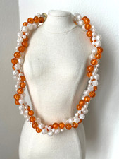 Collier Vintage perle Blanc &