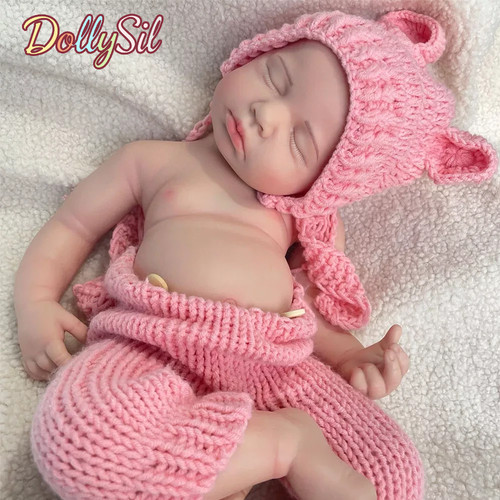 Reborn baby doll silicone full - reborn,