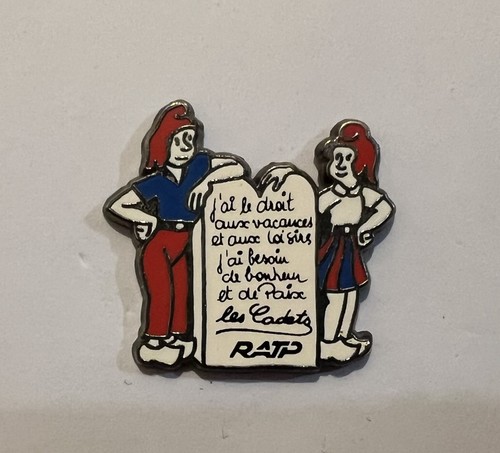 Pin sncf cadets ratp borne - pin's,