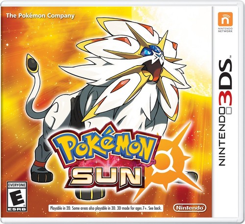 Pokémon sun - sun, (nintendo