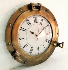 Ancienne horloge marine laiton