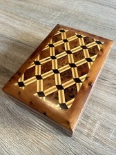 Boîte à Bijoux Marocaine Artisanale en Bois de Thuya – Élégance et Qualité