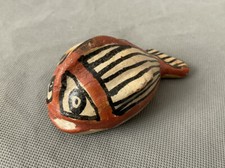 Statuette jouet poisson en poterie Kabyle berbère Ideqqi 